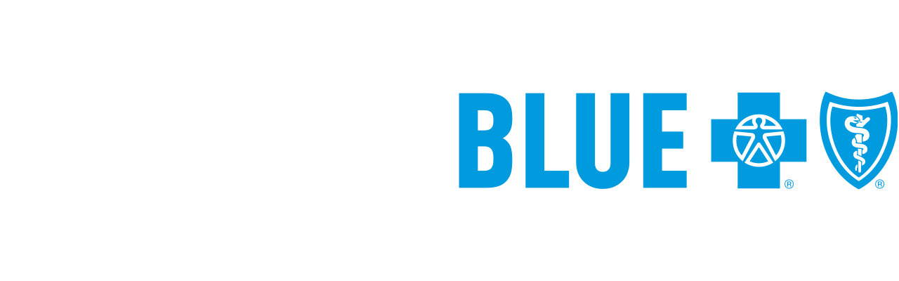 BCBS LA logo with white text